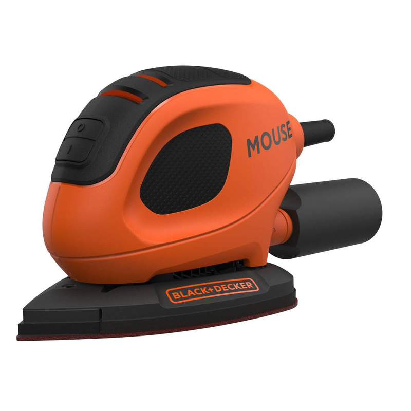 Mouse sander 55w + 15 accessories + soft bag bew230bc-qs black & decker, , medium image number null