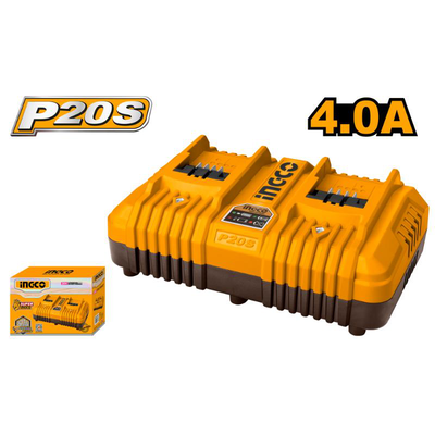 Ingco fcli2034e dual-port charger 20v 4.0ah