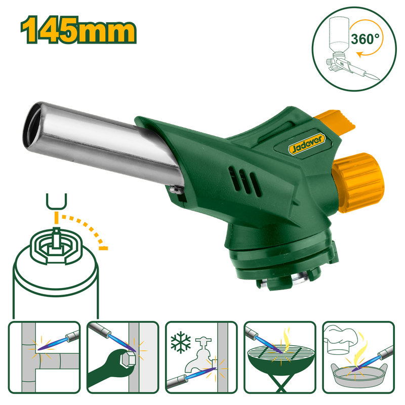 Product image: Flame gun 360° 145mm jadever, , medium-null