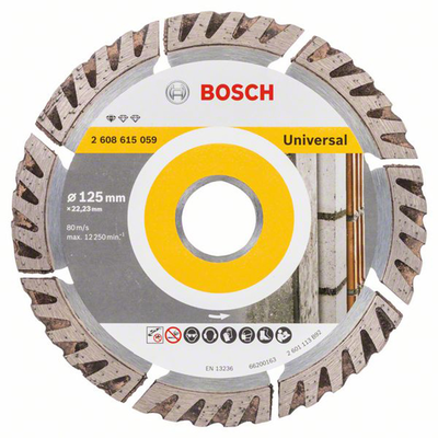 Bosch standard for universal pro diamond disc stand 125x22,23 125x22.23x2x10, , medium