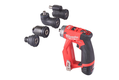 M12fddxkit-202x m12 fuel installation drill driver with interchangeable heads (164516), , medium