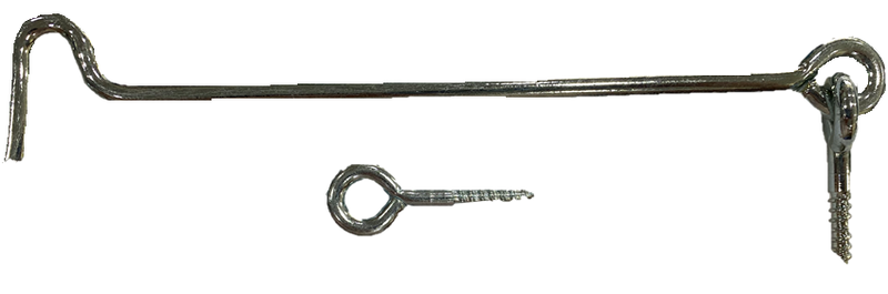 Window hook galv.23x200 2pcs, , medium-null