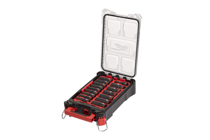 4932480943 - 1/2" packout shockwave impact duty socket set (16 pcs) (171655) image number null