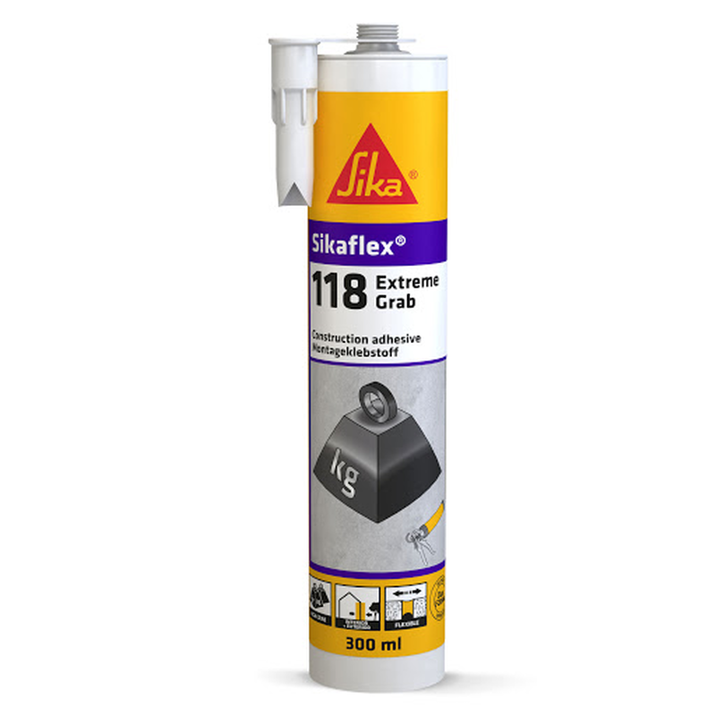 Product image: Sika sikaflex συγκολλητικο με ιδιαιτερα ισχυρο αρχικο αρπαγμα white 290ml, , medium-null