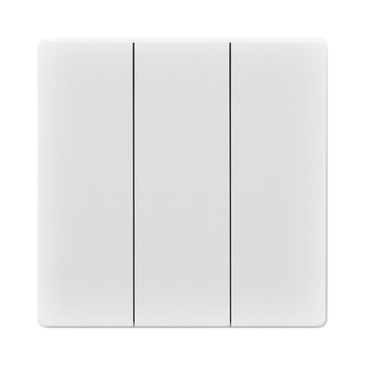 Powerlink accessories 16a sp 3-gang 2-way switch white wide rocker, , medium