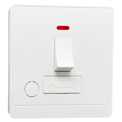 Swf rangg 13a switch fuse - white, , medium