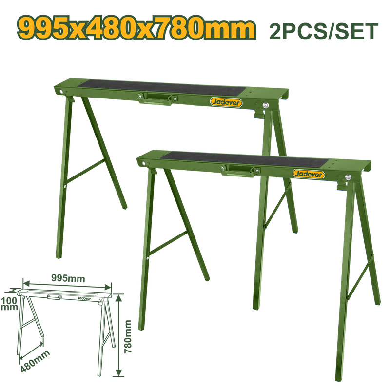 2pcs sawhorse jadever, , medium-null