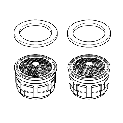 Grohe water saving set m22 2pcs, , medium