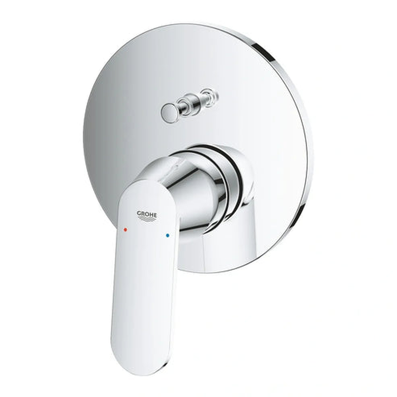 Grohe eurocosmo single-lever concealed shower mixer with 2-way diverter, , medium image number null