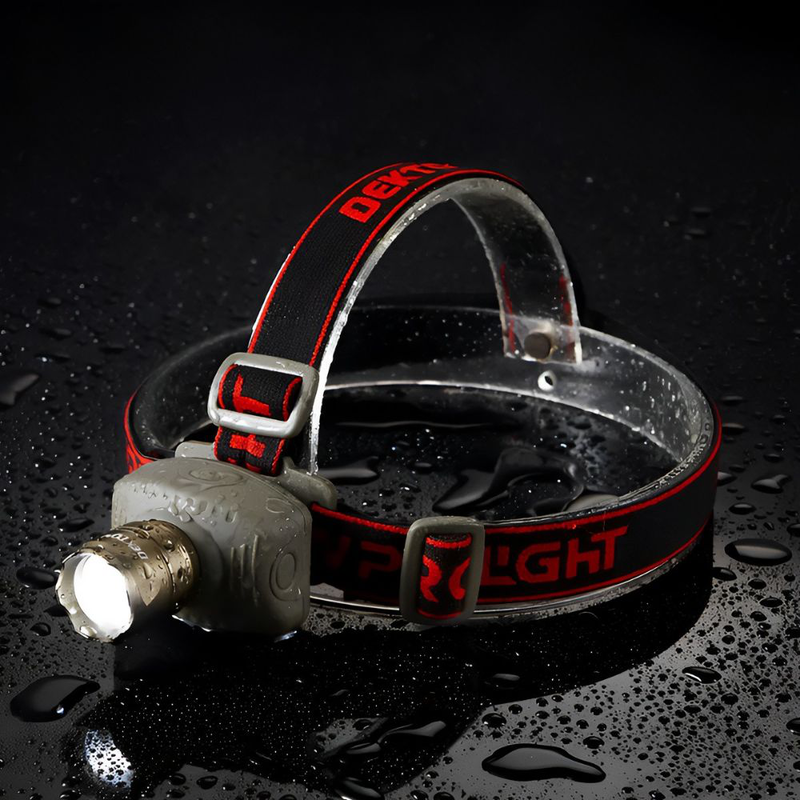 Product image: Dekton φακός κεφαλής pro light 160 lumens με ρυθμιζόμενη εστίαση & λουράκι στήριξης, , medium-null