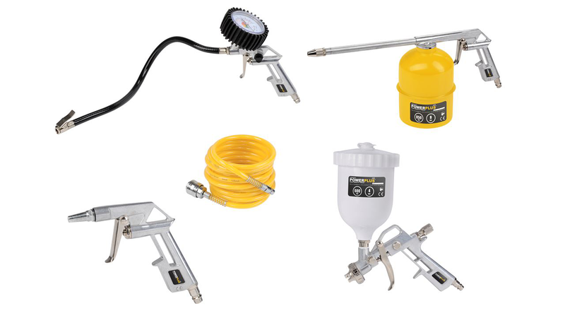 Powerplus powair0020 compressor basic set, , medium-null
