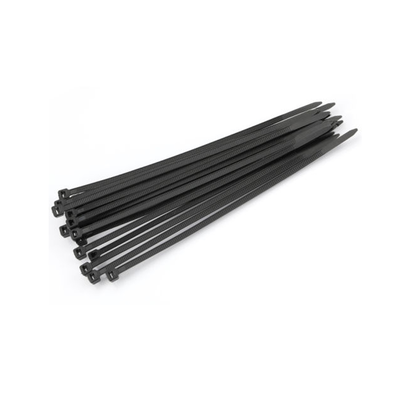 Clamping clips plastic black 4.8x190