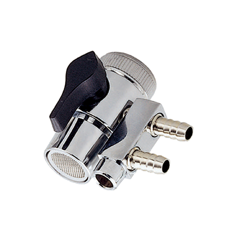 Nickel filter fitting with tap 1/2''x3/8'' va-01-null