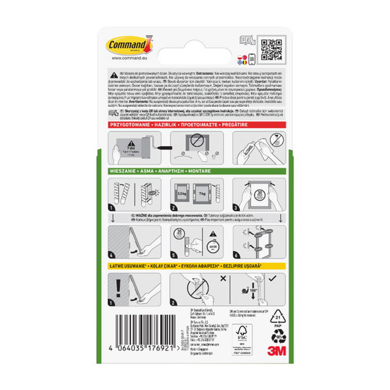 3m command large frame strips white 7kg load damage-free, , medium-null