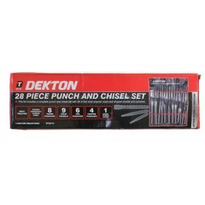 Dekton 28pc punch and chisel set, , medium