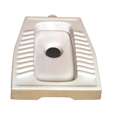 Inter ceramic toilet turkish type 53x43x13cm white, , medium