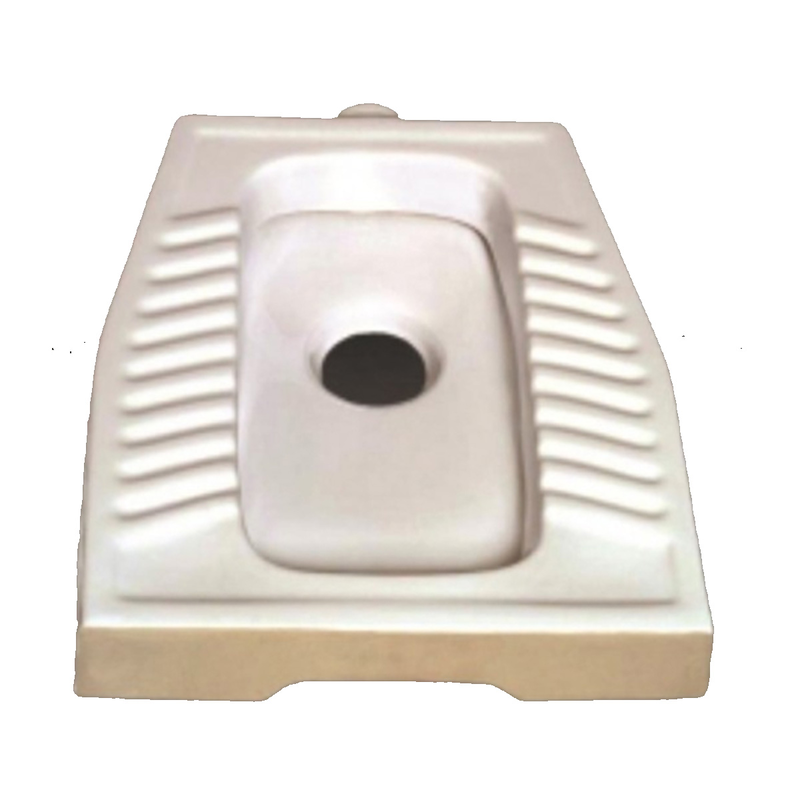 Inter ceramic toilet turkish type 53x43x13cm white, , medium-null