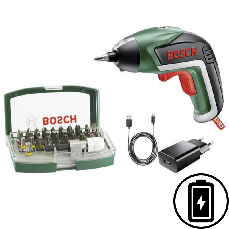 Buy Bosch ixo v 3.6v bit set compact screwdriver Jinius