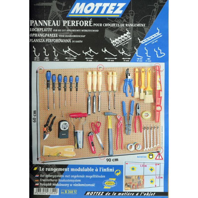 Isorel storage panel 60x90cm, , medium-null