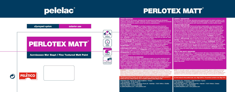 Pelelac perlotex matt&reg; superwhite m1 15l, , medium-null