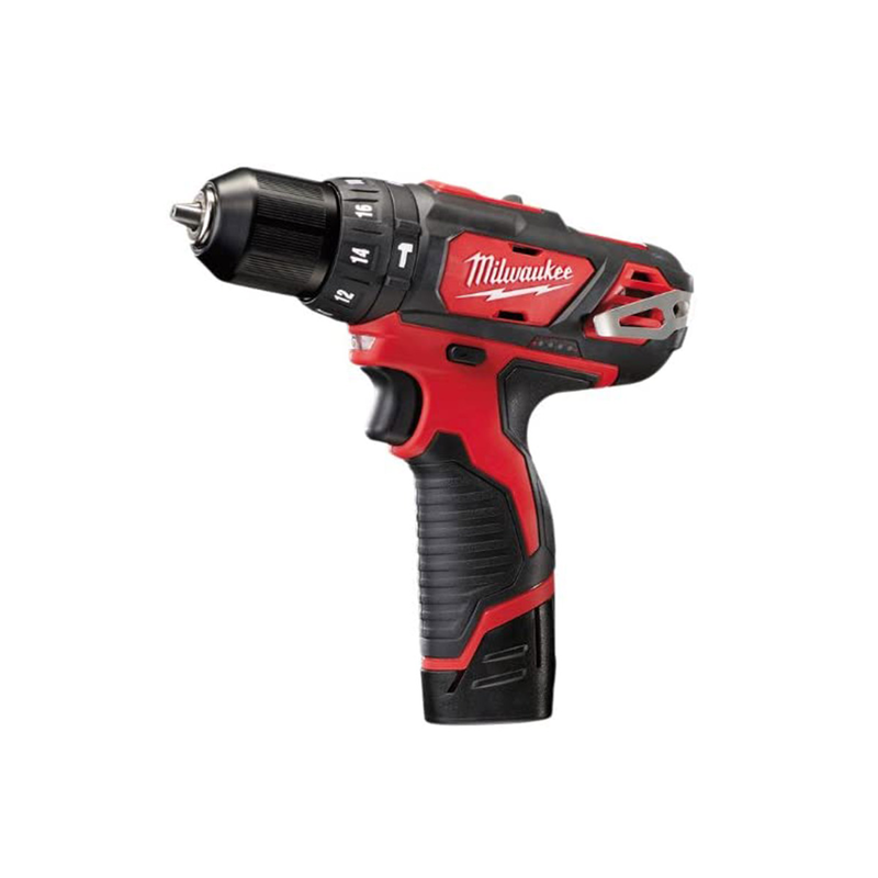 Milwaukee sub compact percussion drill 12v m12bpd-202c image number null