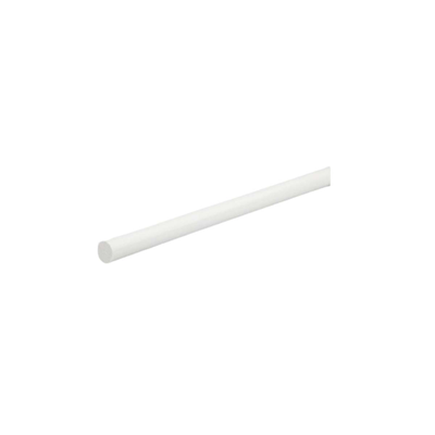 Round profile pvc 1000x10mm white, , medium