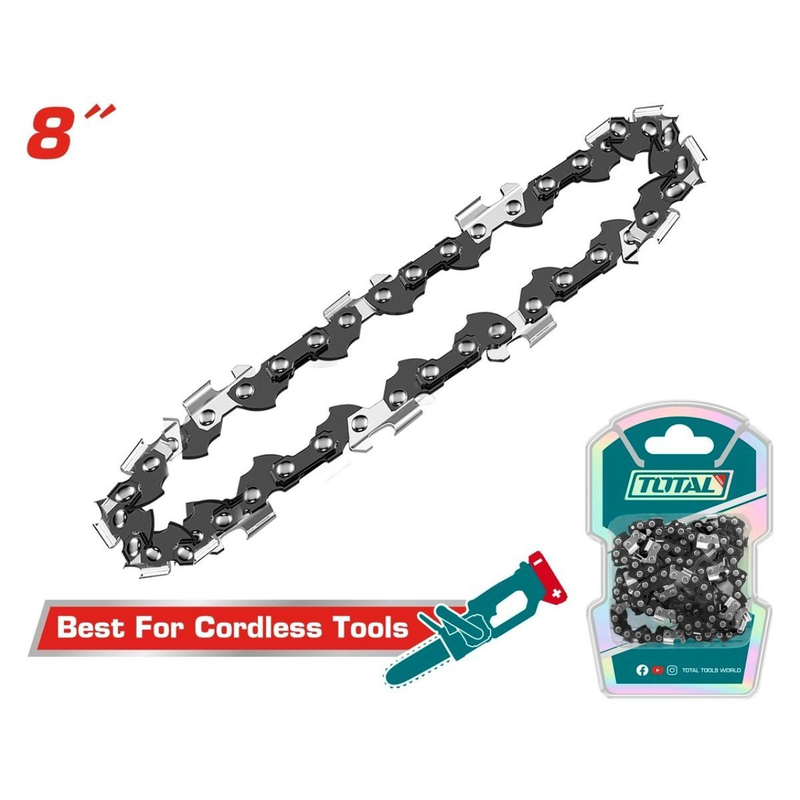 Product image: Total ανταλλακτική αλυσίδα 8″ / 20cm για αλυσοπρίονο tgsli20851, , medium-null