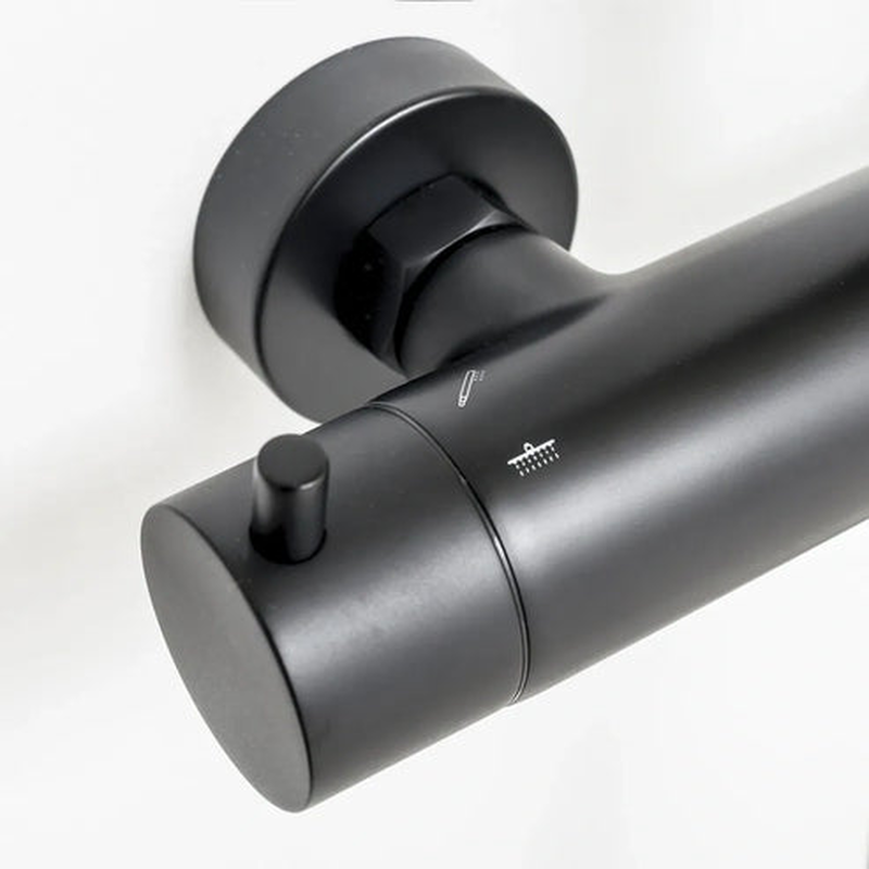 Panam evo xtreme black extendable shower column-null