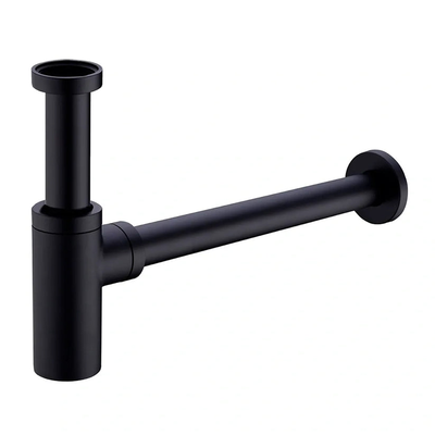 Elegance black bottle trap, Black, medium