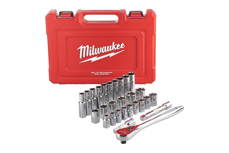 4932471864 - 1/2" ratchet & socket set metric (28 pcs) (173472)-null