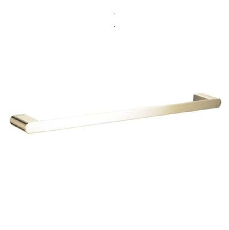 Joy brushed gold single towel rail 60cm image number null