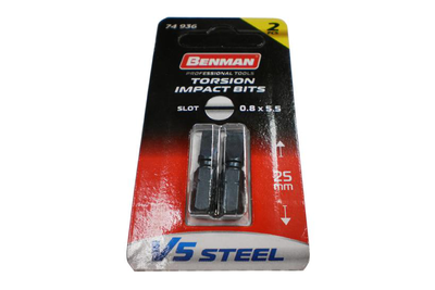 Benman straight nose 0.8 x 5.5 x 50mm (2pcs)
