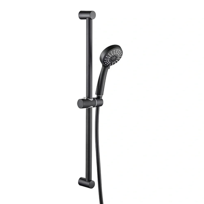 Black round sliding rail set, , medium