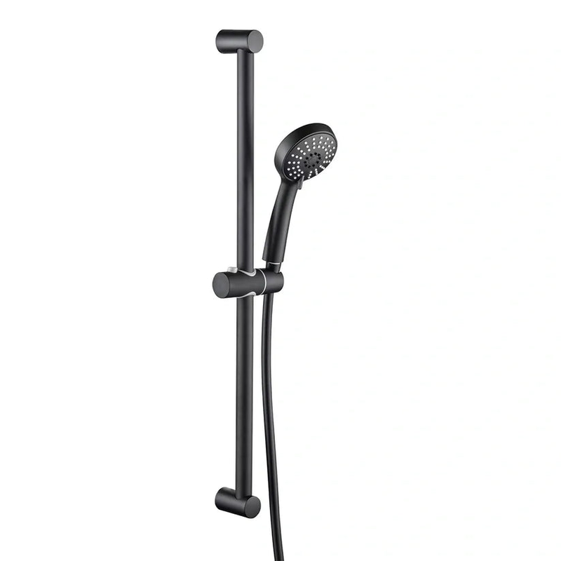 Product image: Black round sliding rail set-null