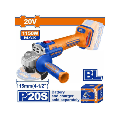 Wadfow &gamma;&omega;&nu;&iota;&alpha;&kappa;ό&sigmaf; &tau;&rho;&omicron;&chi;ό&sigmaf; 115mm &mu;&pi;&alpha;&tau;&alpha;&rho;ί&alpha;&sigmaf; li-ion 20v (&chi;&omega;&rho;ί&sigmaf; &mu;&pi;&alpha;&tau;&alpha;&rho;ί&alpha; & &phi;&omicron;&rho;&tau;&iota;&sigma;&tau;ή), , medium