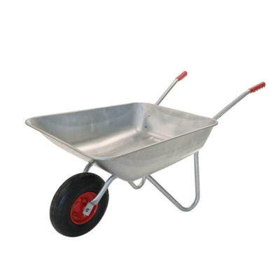 Galvanized wheel barrow 100l, , medium