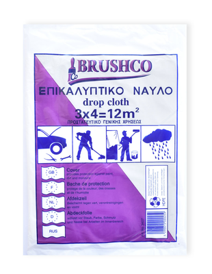 Drop cloth 4m x 3m 7micro, , medium