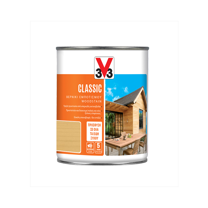V33 classic woodstain 2,5l rosewood-null