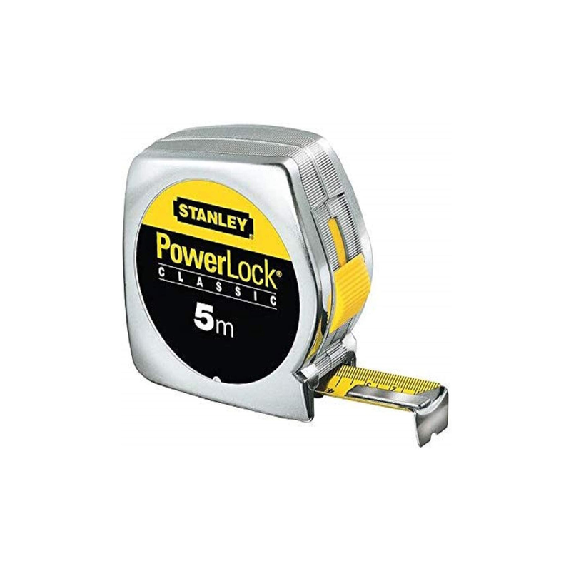 Stanley metal tape measure powerlock 5m 19mm-null
