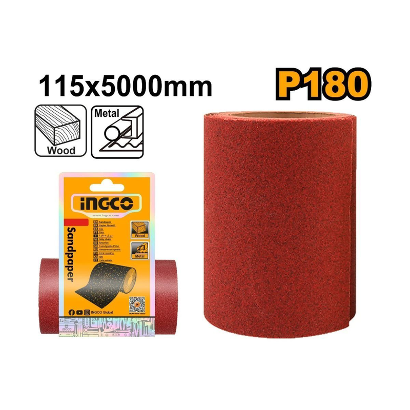 Ingco &gamma;&upsilon;&alpha;&lambda;ό&chi;&alpha;&rho;&tau;&omicron; &rho;&omicron;&lambda;ό grit 11.5x500cm p180 &gamma;&iota;&alpha; &mu;έ&tau;&alpha;&lambda;&lambda;&omicron;, &xi;ύ&lambda;&omicron; & &pi;&omicron;&lambda;&lambda;&alpha;&pi;&lambda;έ&sigmaf; &epsilon;&pi;&iota;&phi;ά&nu;&epsilon;&iota;&epsilon;&sigmaf; akhs761804, , medium-null