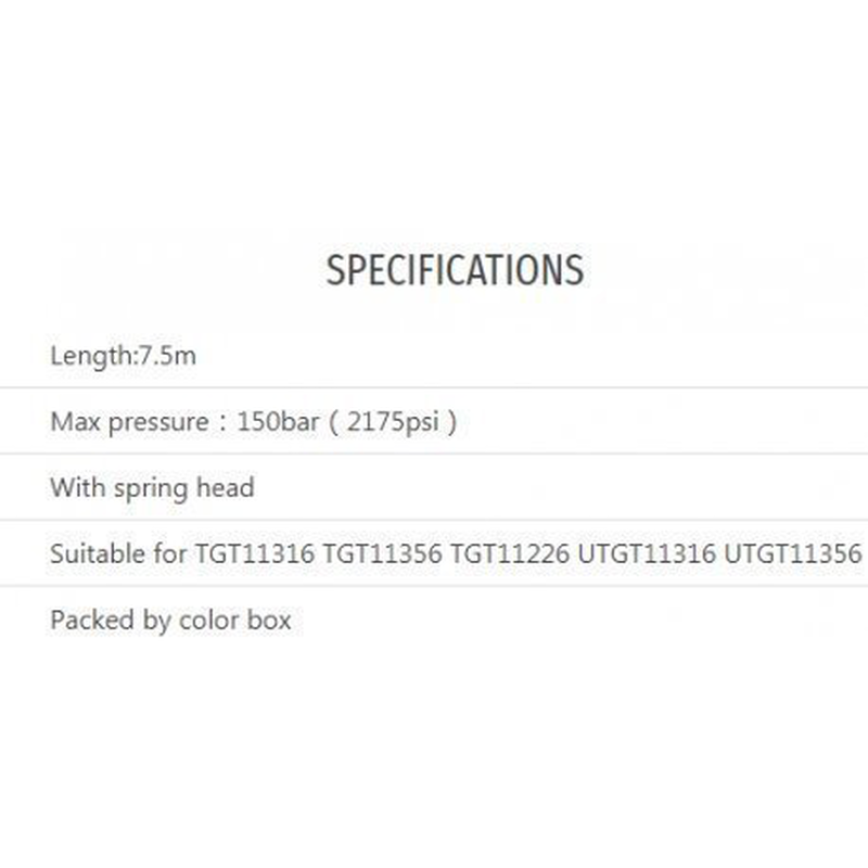 Product image: Total pipe cleaning hose (tgtpch751), , medium-null