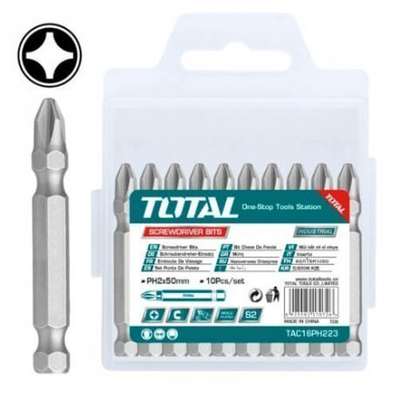 Screwdriver bit set 10pcs, , medium-null