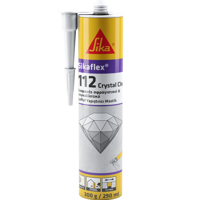 Sika sikaflex υπερδιαφανο clear 290ml, , medium-null