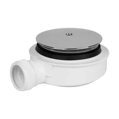 Extra-flat shower valve with lid