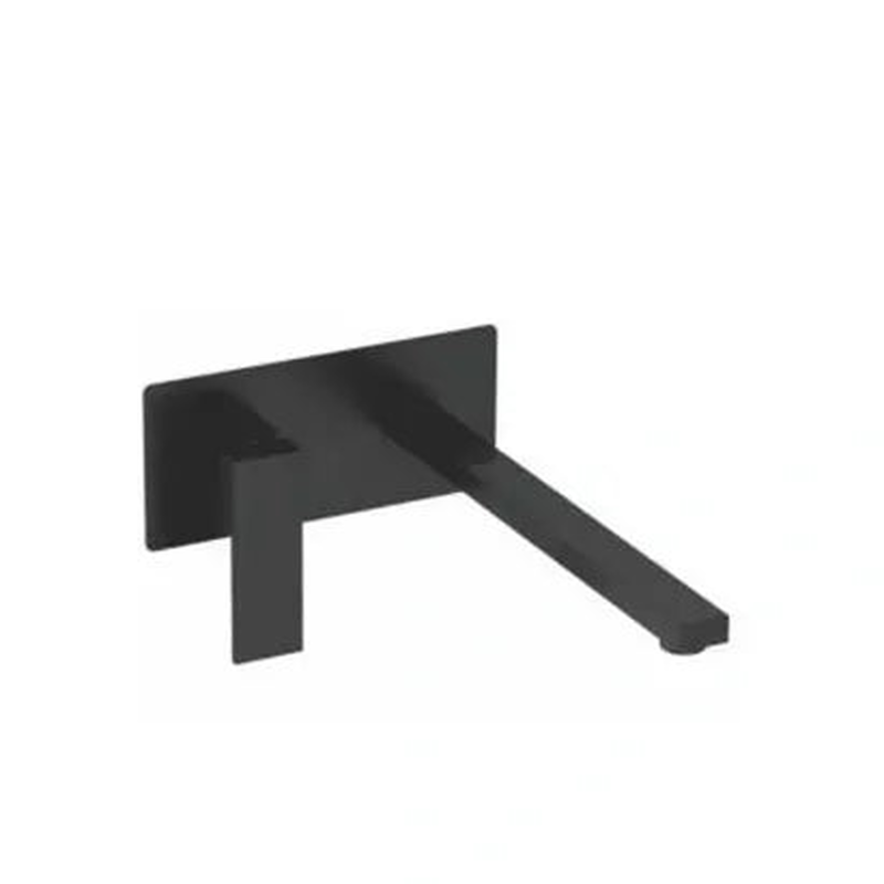 Built-in square black basin mixer, , medium-null