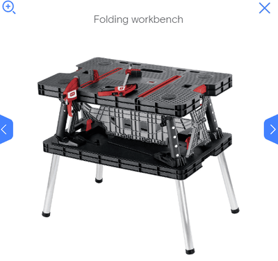 Keter folding workbench (w x h x d) 85 x 75.5 x 55 cm/537351, , medium