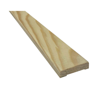 Clear pine wood architrave 2.10m, , medium