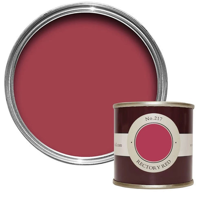 Fb sample pot rectory red no.217 100ml, Red, medium