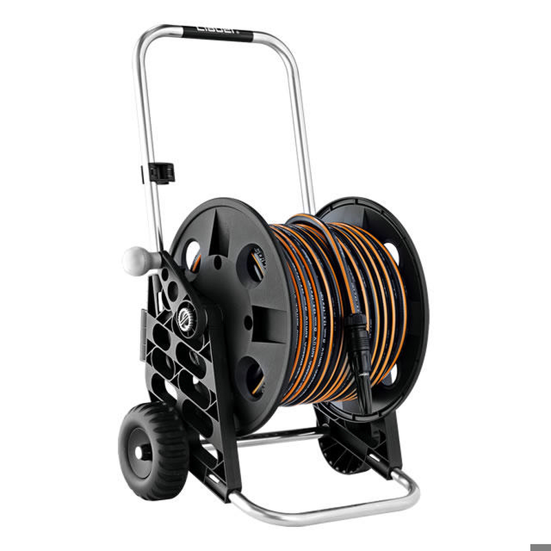 Claber 88640000 kit pronto 30m hose reel trolley-null