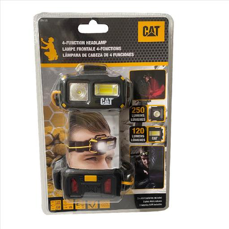 Cat ct4120 4-function headlamp 250lm, , medium image number null